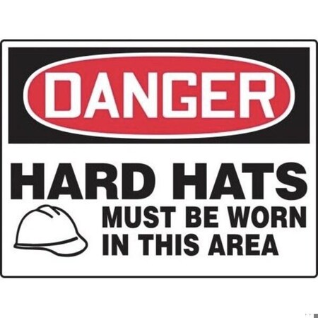 Accuform OSHA DANGER SAFETY SIGN EYE MPPE042XT MPPE042XT